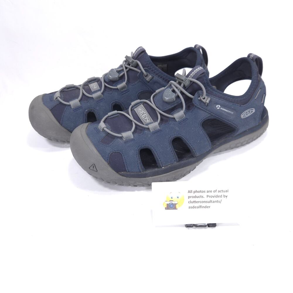 Keen SOLR Nonnectfit Outdoor Drawstring Sandal Mens Size 10.5 1022431 Blue